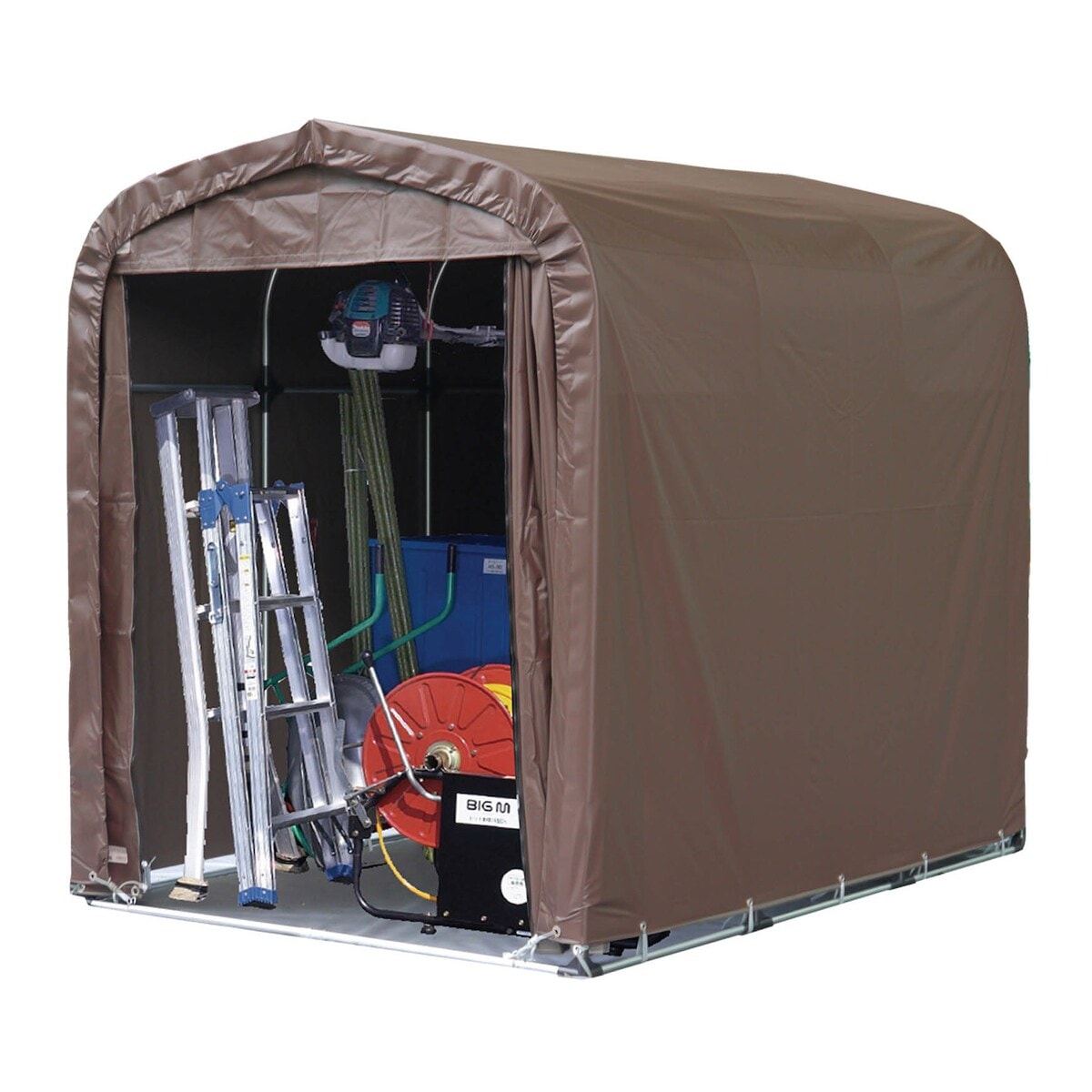 送料無料】南栄工業 サイクルハウス 3台用 間口1.56m 奥行2.2m SH6-SB