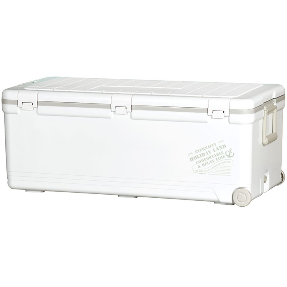 送料無料】伸和 ホリデーランドクーラー 76H W ホワイト 76L 大型