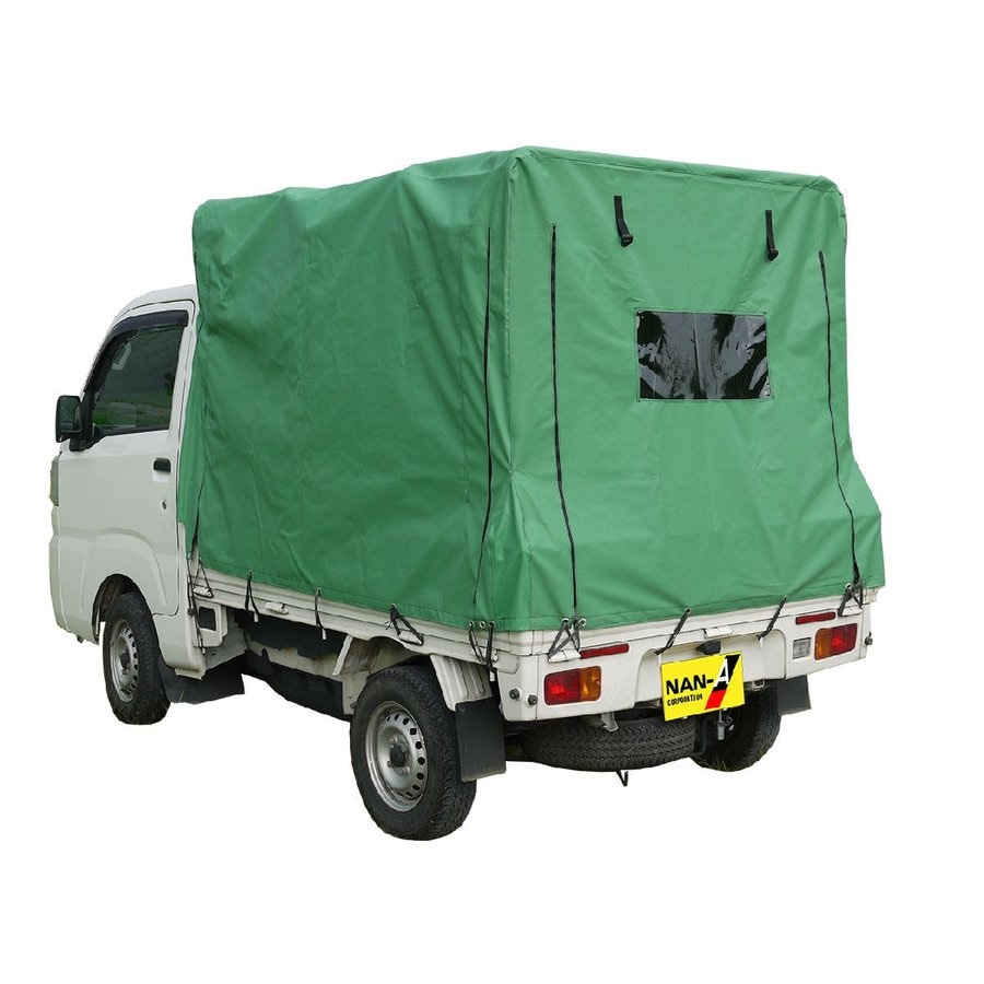 送料無料】南栄工業 軽トラ幌セット 三方開閉タイプ KH-7 KL 「2梱包