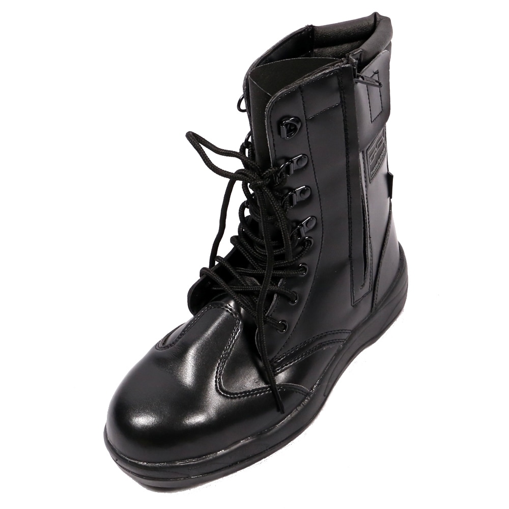 コーコス 黒豹 高所用ハイカットセーフティーブーツ ブラック 25.5cm