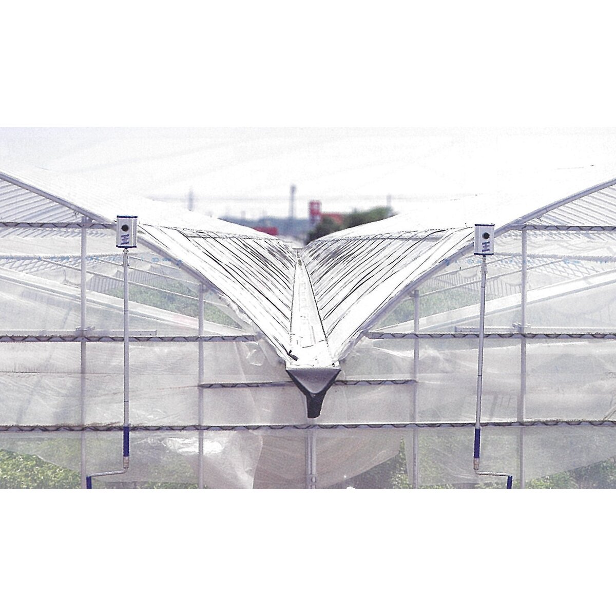 送料無料】【在庫限り】東都興業 ハウス谷部・高所巻上げ換気装置