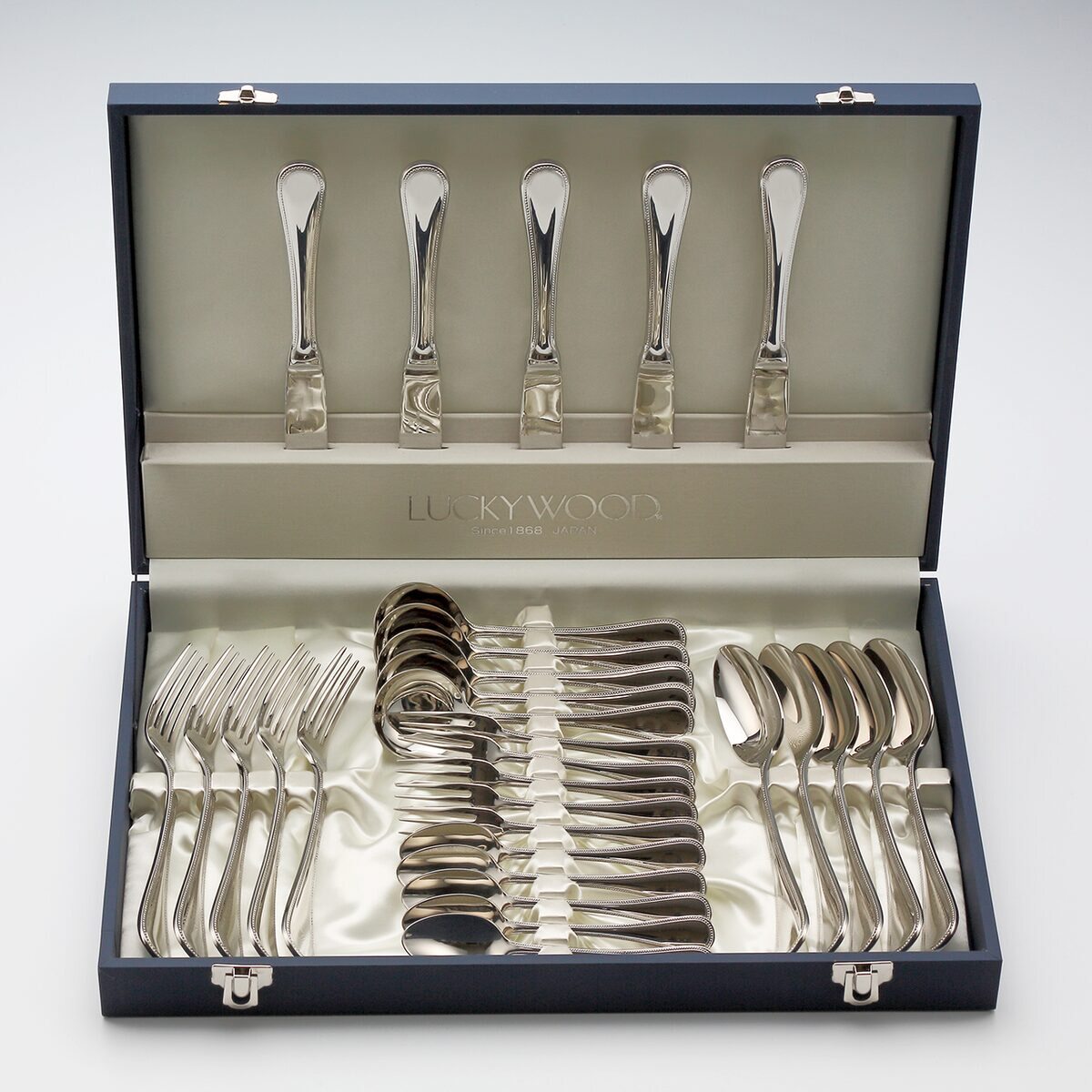 送料無料】ラッキーウッド カトラリーセット フレンチアクセント