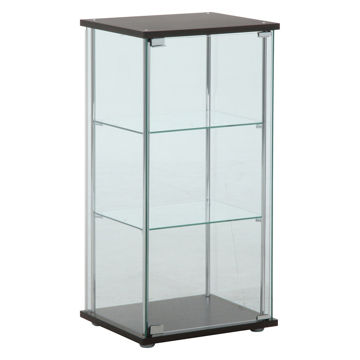 送料無料】不二貿易 ガラスコレクションケース3段 TMG-G02 BR