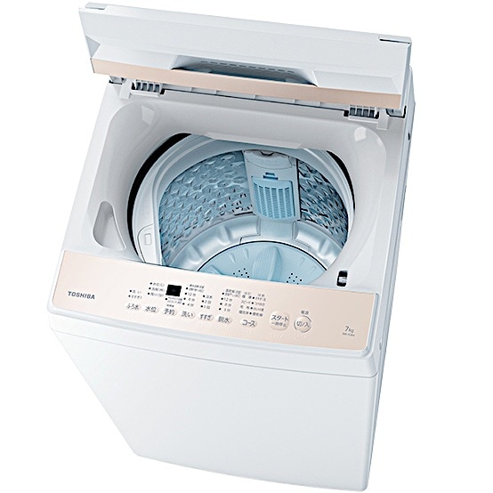送料無料】東芝 全自動洗濯機7kg AW-7GM4-W 【大型便・時間指定不可