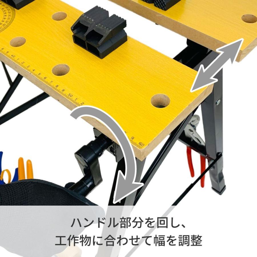 送料無料】グレートツール アングルベンチバイス 折りたたみ作業台