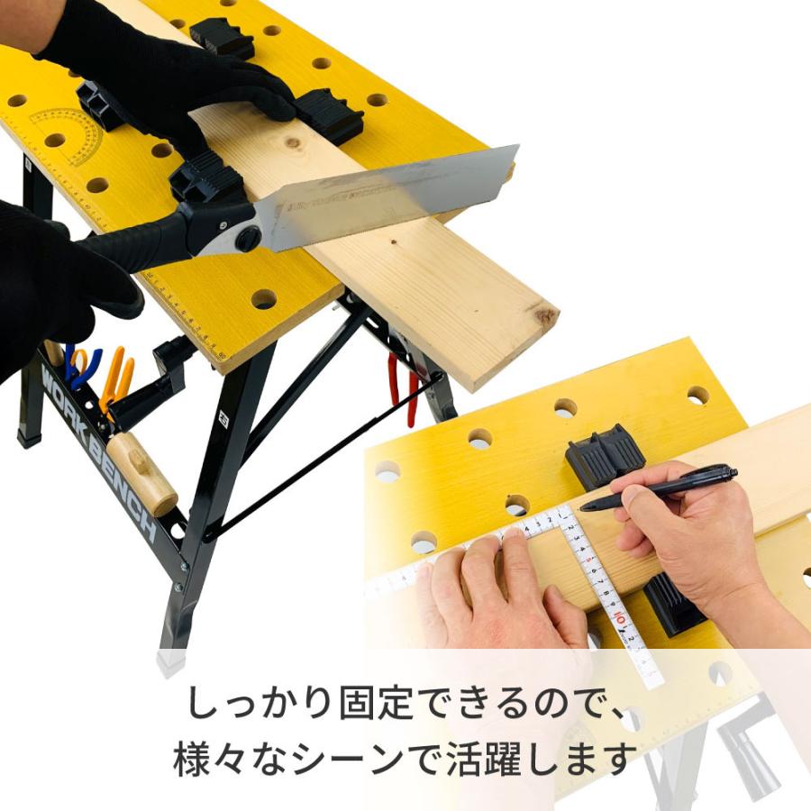 送料無料】グレートツール アングルベンチバイス 折りたたみ作業台