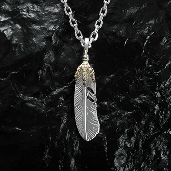 T-117o（40mm） | ペンダントトップ,フェザー | ARIZONA FREEDOM