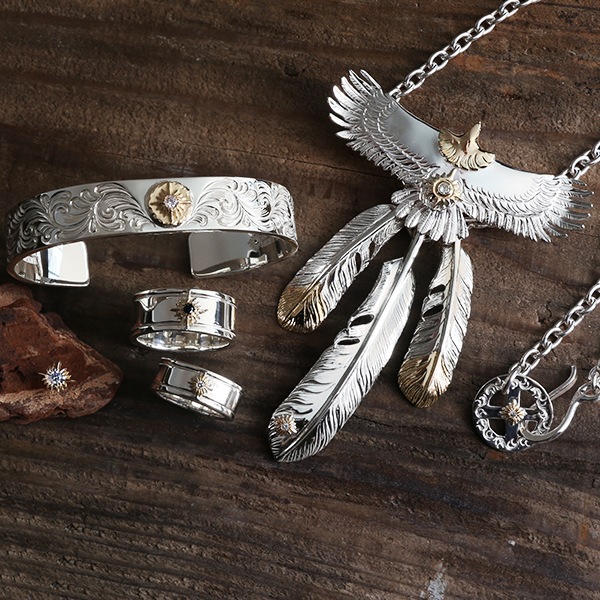 アリゾナフリーダム 全銀大イーグル フェザーチェーンセット
