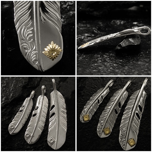 T-53h（60mm） | ペンダントトップ,フェザー | ARIZONA FREEDOM