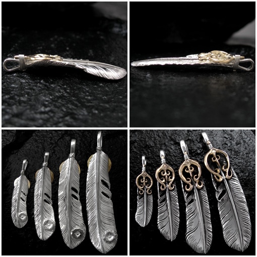 T-13b（50mm） | ペンダントトップ,フェザー | ARIZONA FREEDOM