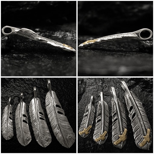 T-111e（50mm） | ペンダントトップ,フェザー | ARIZONA FREEDOM