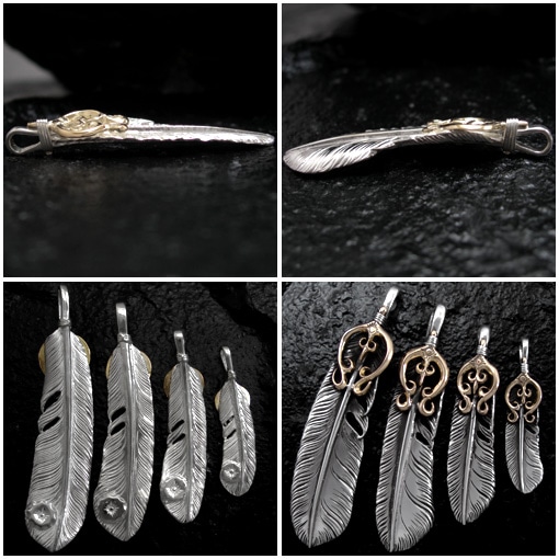 T-13f（50mm） | ペンダントトップ,フェザー | ARIZONA FREEDOM