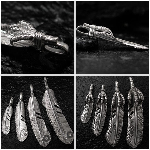 T-117c（40mm） | ペンダントトップ,フェザー | ARIZONA FREEDOM