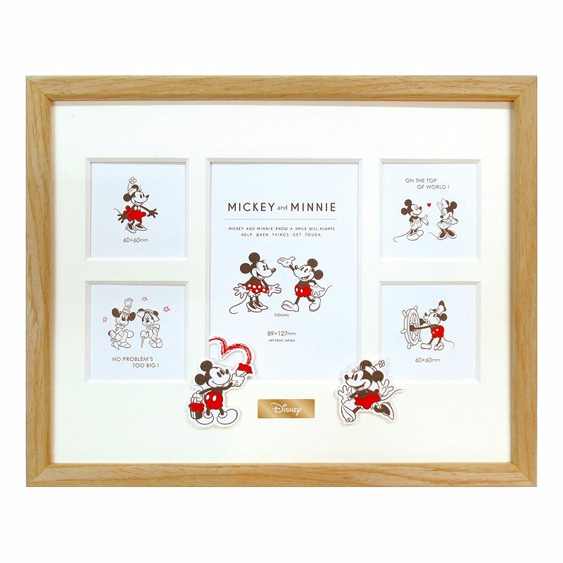 フォトフレーム/ディズニーダイカットパーツフレームフレーム5窓