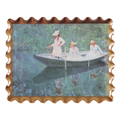 クロード・モネ ピンズ ジヴェルニーの小舟 | アーティストグッズ