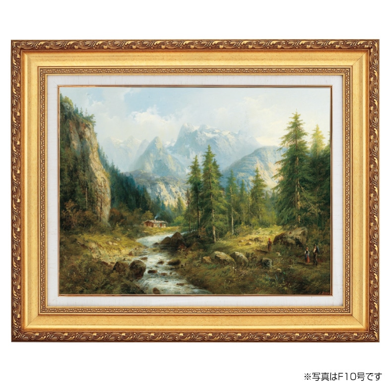 夜明け』 ウィリアム・アドルフ・ブグロー 立体複製名画 額装付