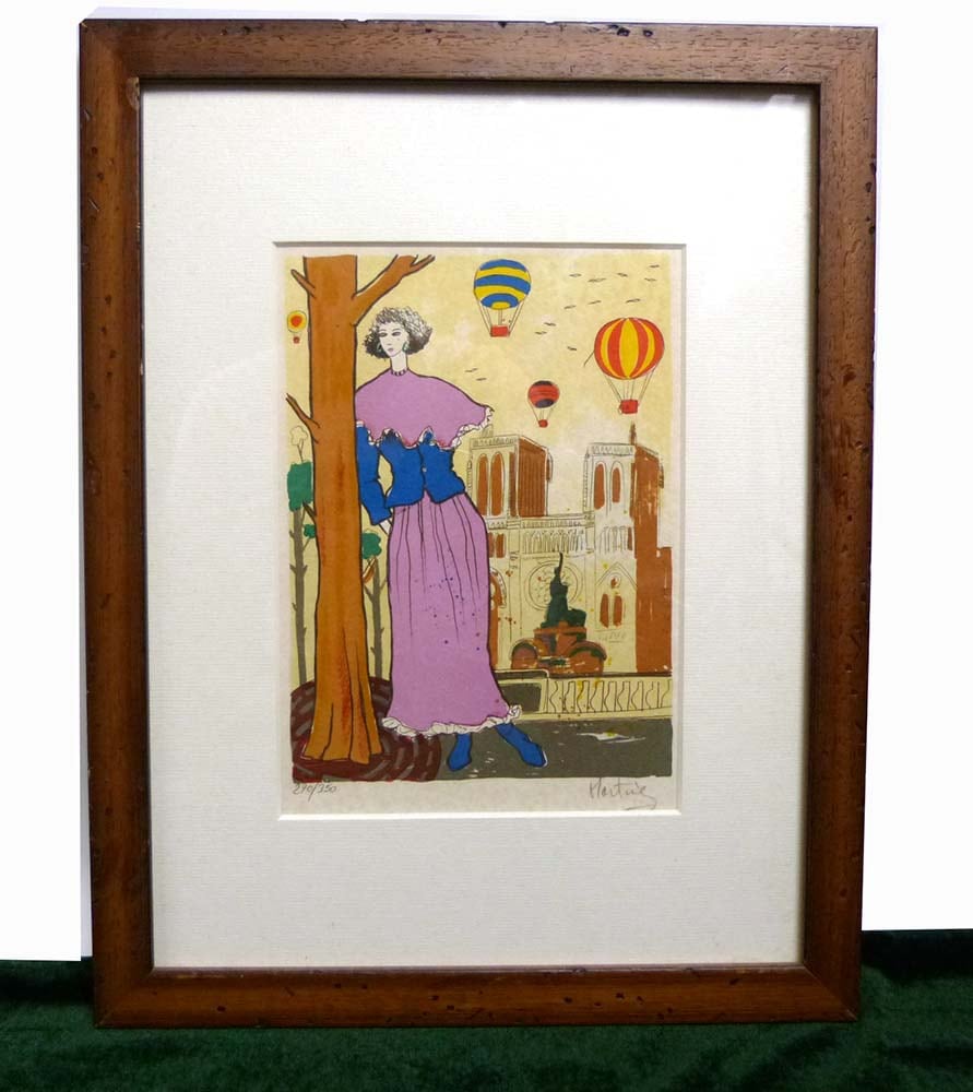 ロッポ・マルティネス /LOPPO MARTINEZリトグラフ 直筆サイン