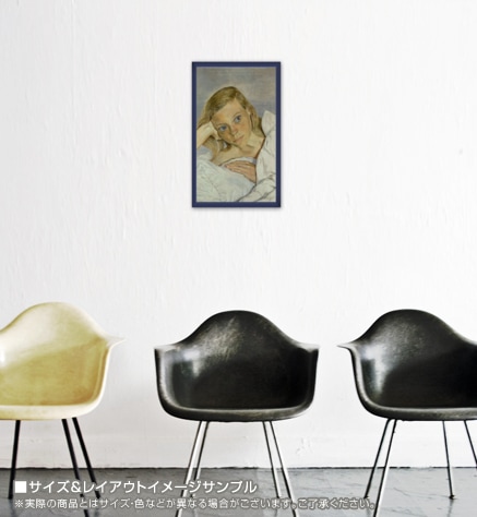 Girl in Bed 1952（ルシアン フロイド） ポスター販売のアズポスター