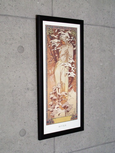 四季 -冬- 1900年（アルフォンス ミュシャ） ポスター販売のアズ
