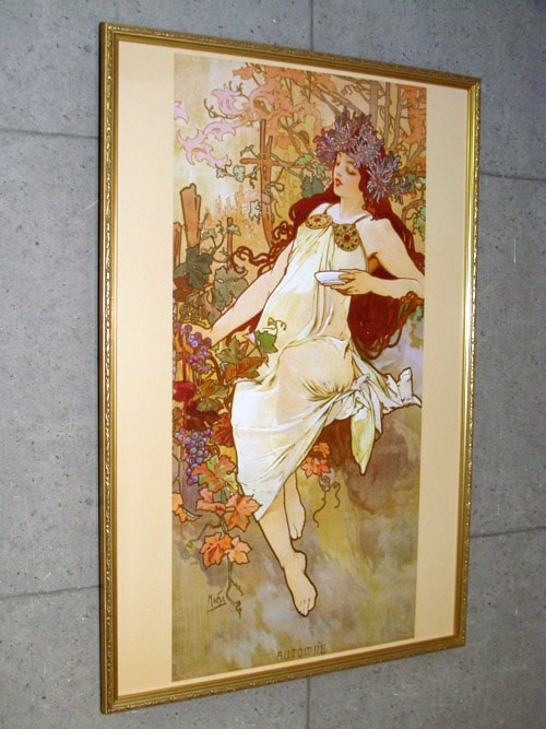 四季「秋」（アルフォンス ミュシャ） ポスター販売のアズポスター