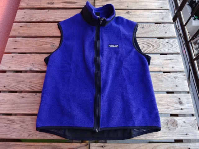 USED パタゴニア 97年SS USA製 フライヤー(ベスト) コバルト M jks563