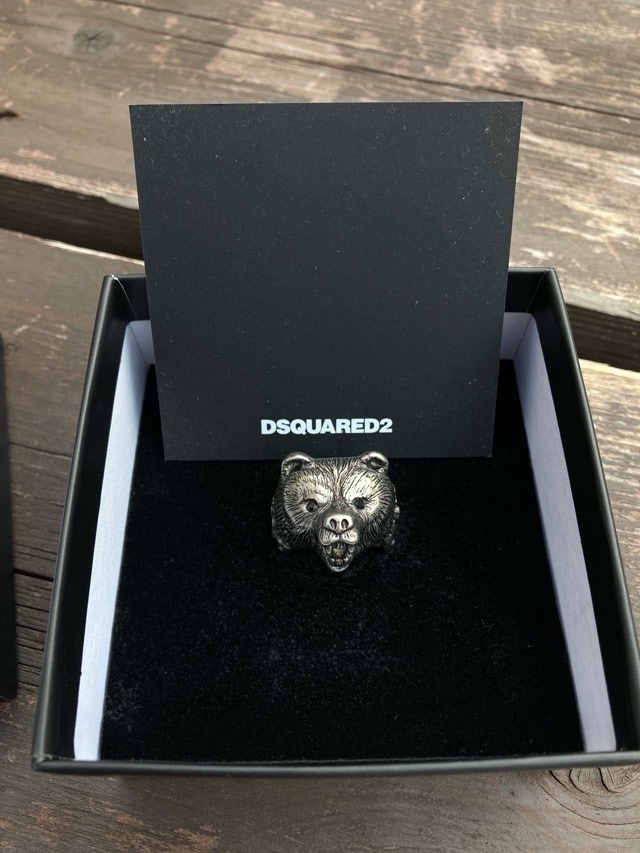 DSQUARED2 ディースクエアード メンズ ベア― リング 82RI1002