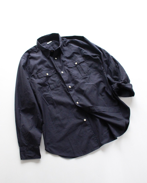 PHIGVEL フィグベル｜REGULAR COLLAR UTILITY SHIRT レギュラーカラー