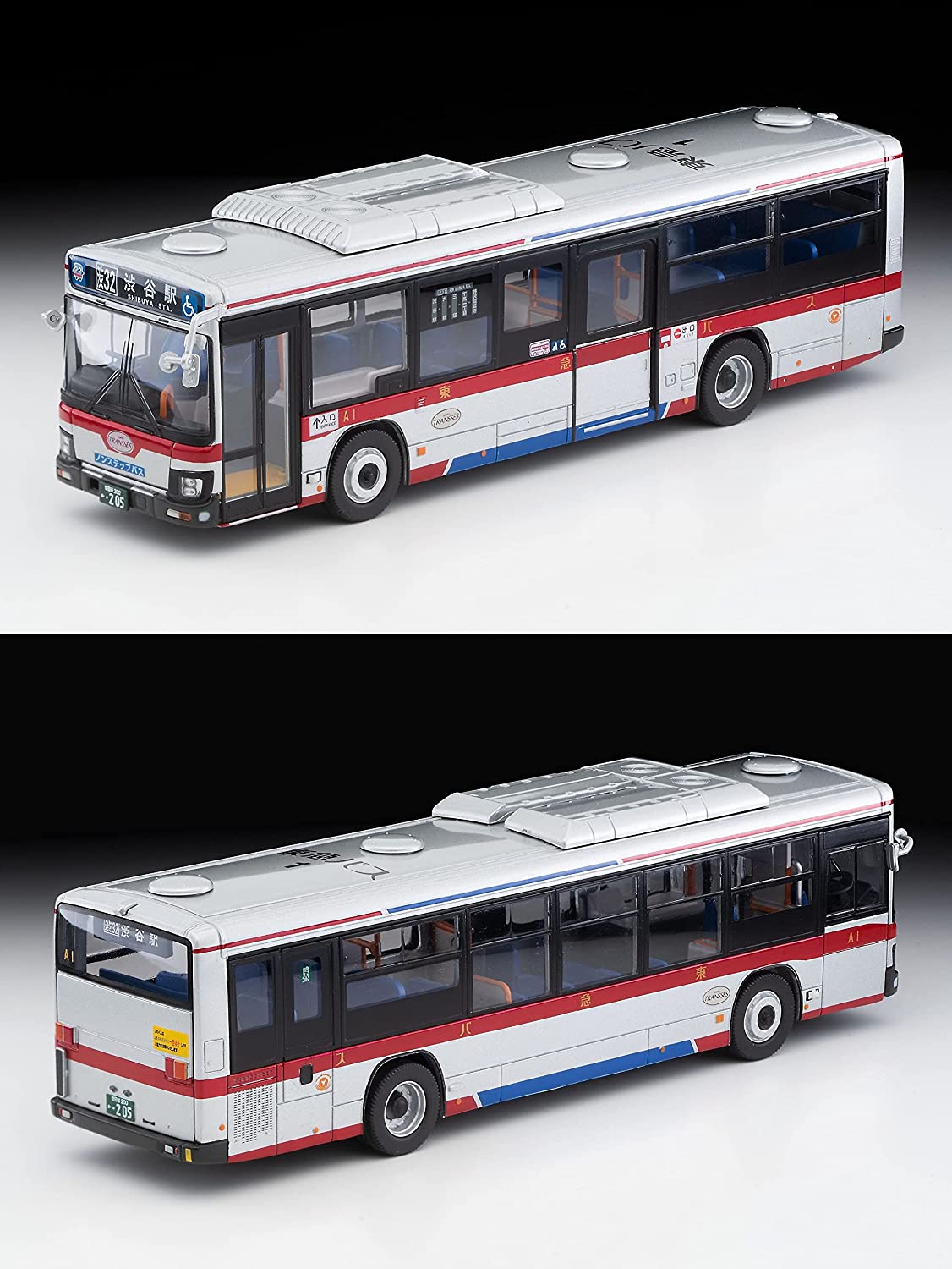 2022年1月発売 予約商品】1/64 LV-N253a 日野ブルーリボン 東急バス