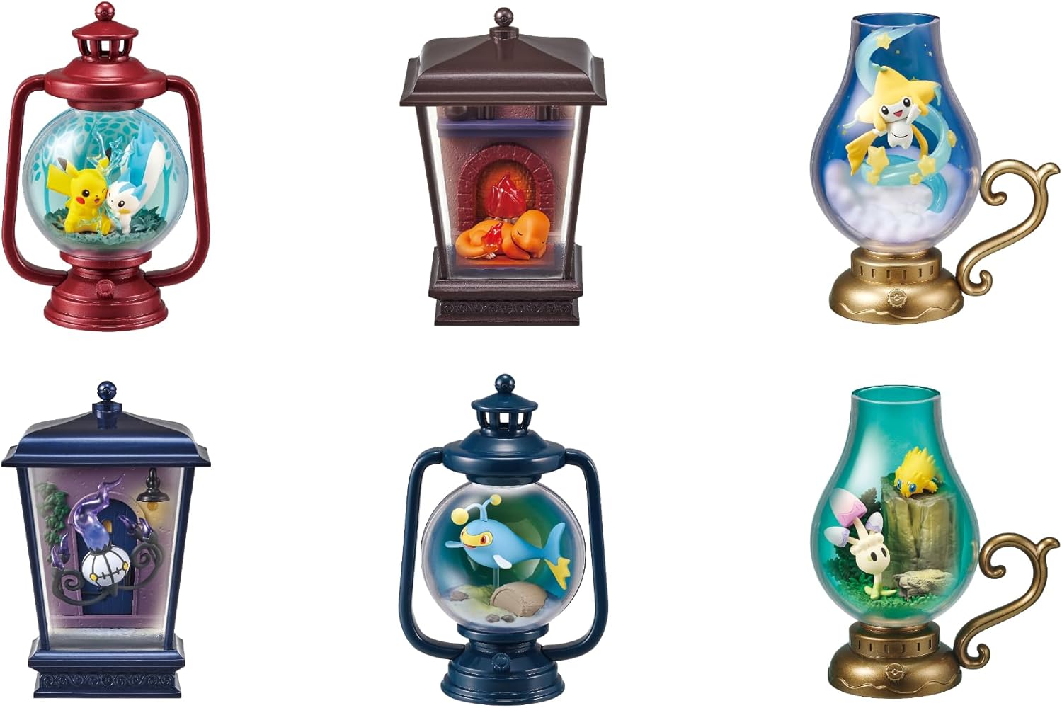BOX】ポケットモンスター LANTERN DIORAMA 1box6個入り リーメント