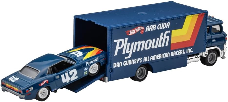 BOX】ホットウィール(Hot Wheels) チームトランスポート 4台入り