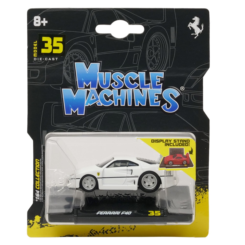 Maisto 1/64スケール MM フェラーリ F40 ホワイト MS15575W