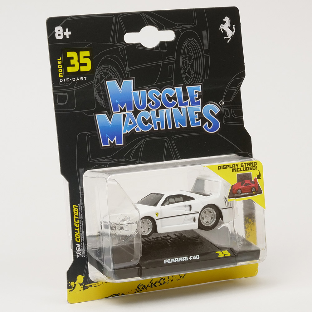 Maisto 1/64スケール MM フェラーリ F40 ホワイト MS15575W