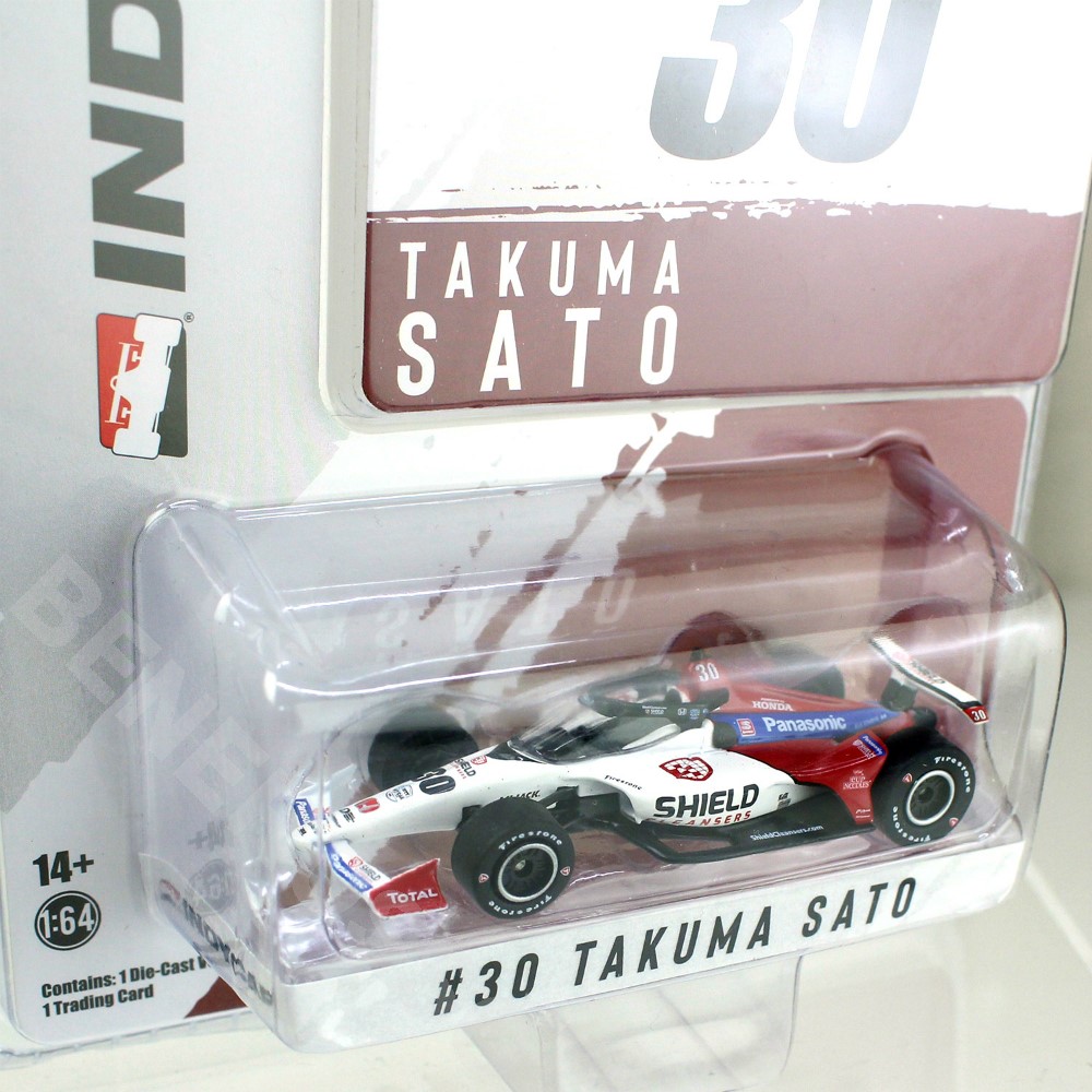 グリーンライト 1/64スケール 佐藤琢磨 2021 インディカー #30