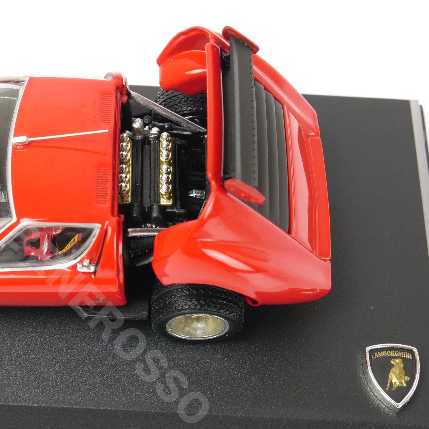 京商 1/43スケール ランボルギーニ ミウラ SVR (レッド/ブラック