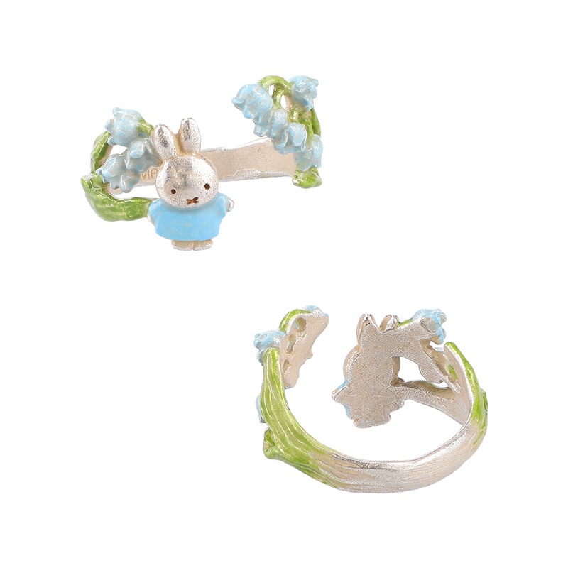 Flower Miffy パルナートポックコラボ フラワーリング スズラン