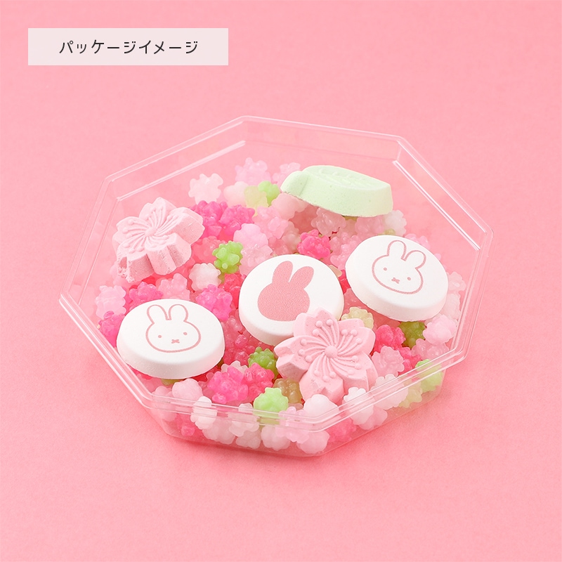 Flower Miffy はないろらむね・金平糖＆ミニタオル アートフラワー