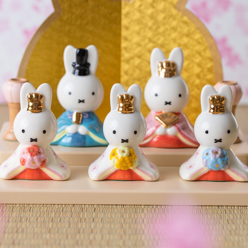 ミッフィー 磁器五人飾り | すべての商品 | | ミッフィーのお花屋さん