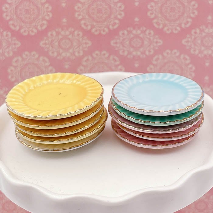 24K-GPゴールドプレート皿 花弁模様 24Kゴールドプレート皿 花弁模様