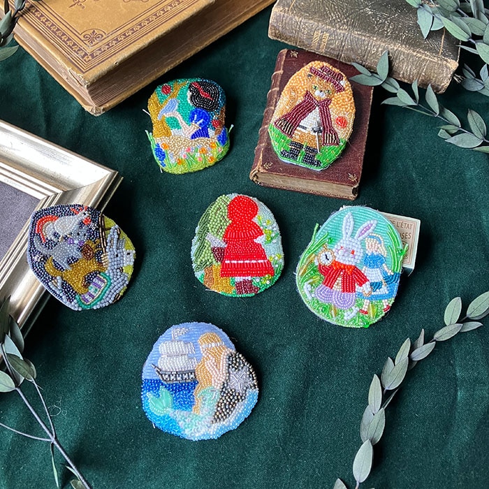 TOHO 刺繍ブローチキット beads de OHANASHI | アイテムで探す