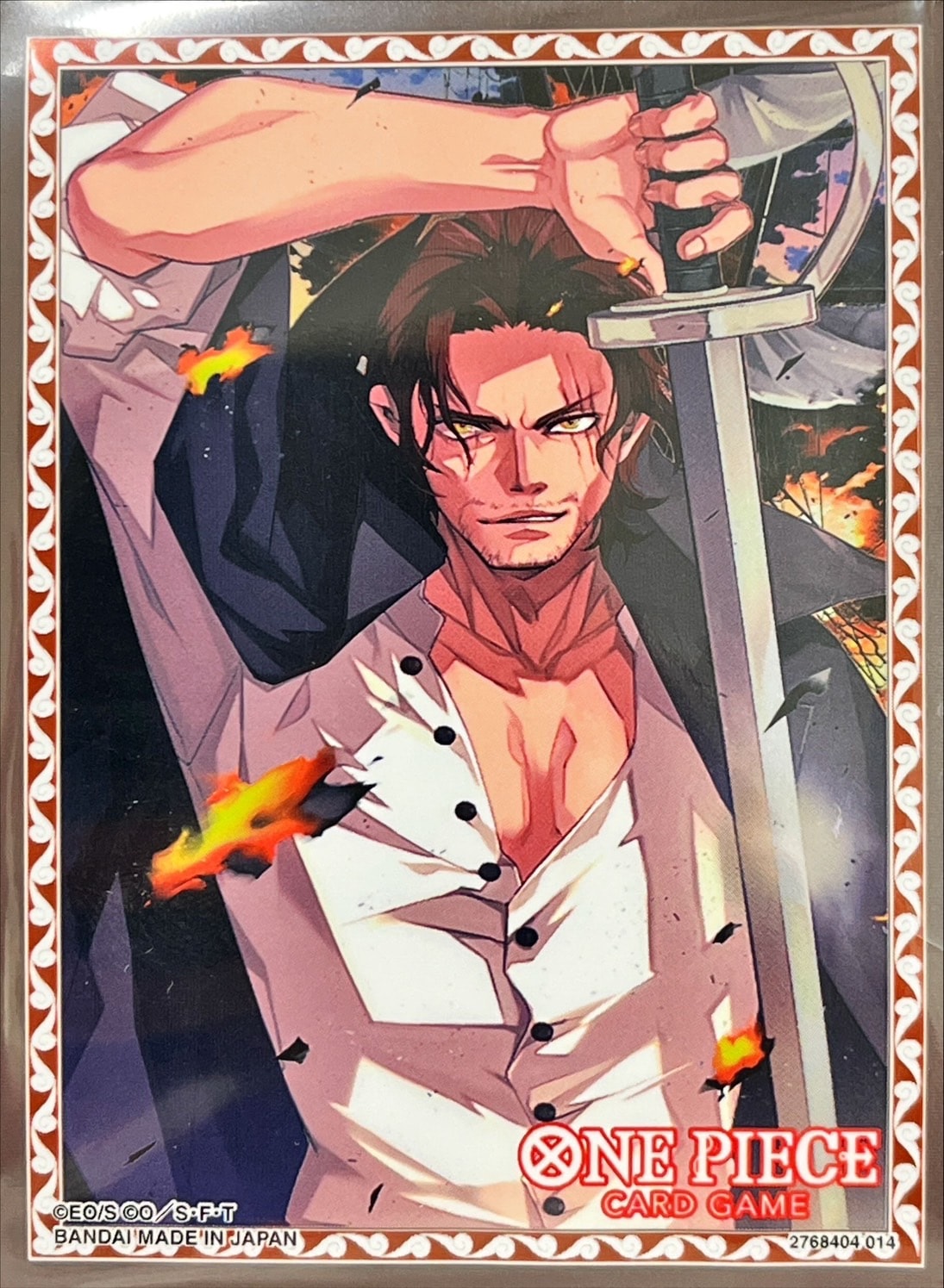 ONE PIECEカードゲーム オフィシャルカードスリーブ 10(シャンクス