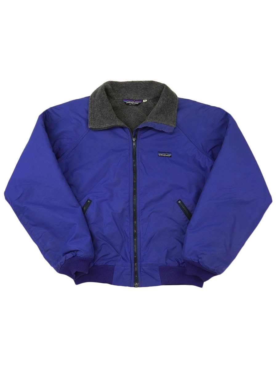 80's パタゴニア シェルドシンチラジャケット インクブルー 表記(M