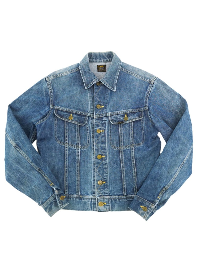 60's Lee 黒タグ 101-J デニムジャケット 表記(40LONG) 希少