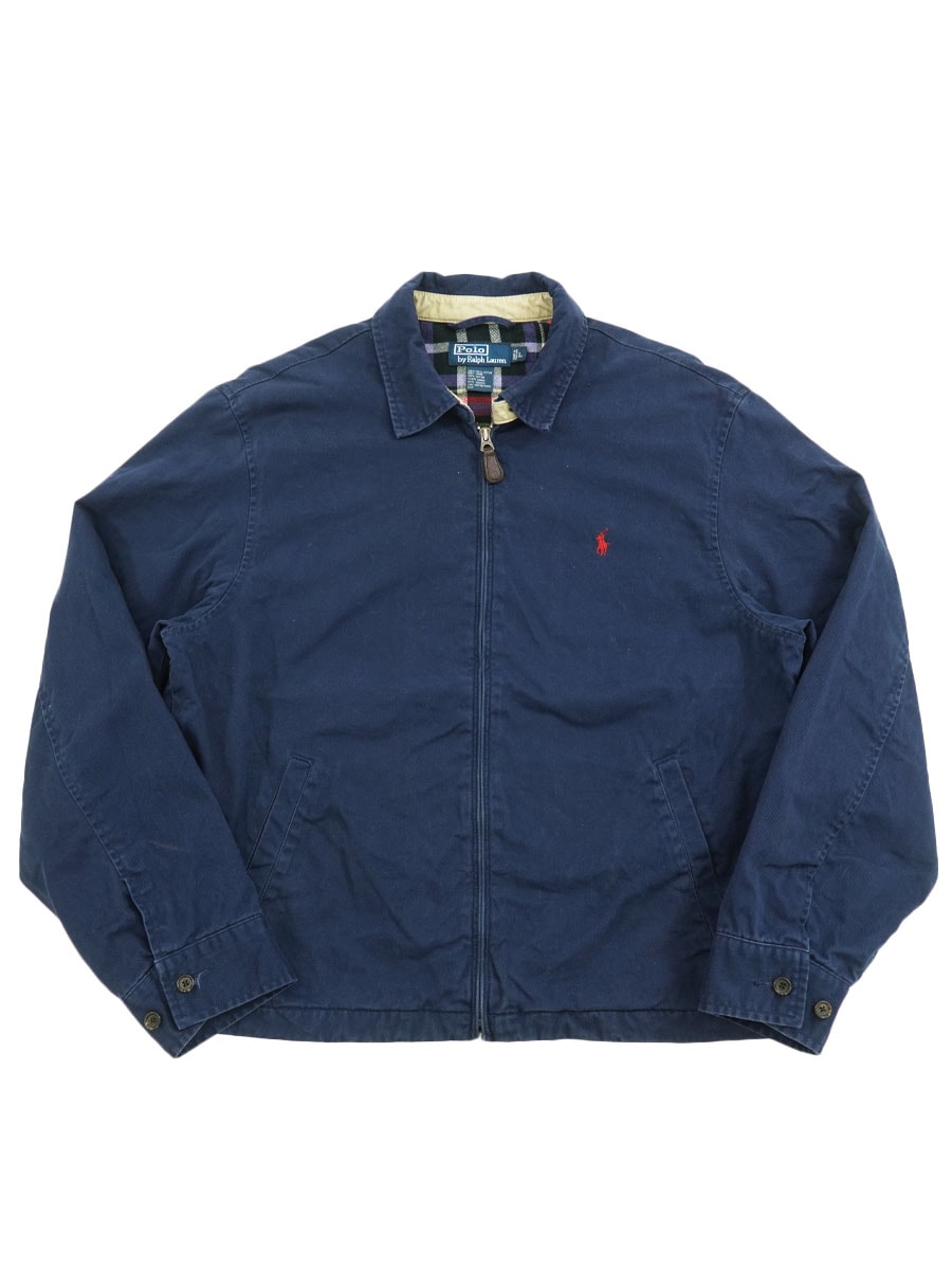 ラルフローレン スウィングトップ ネイビー 表記(L) 裏チェック | NEW