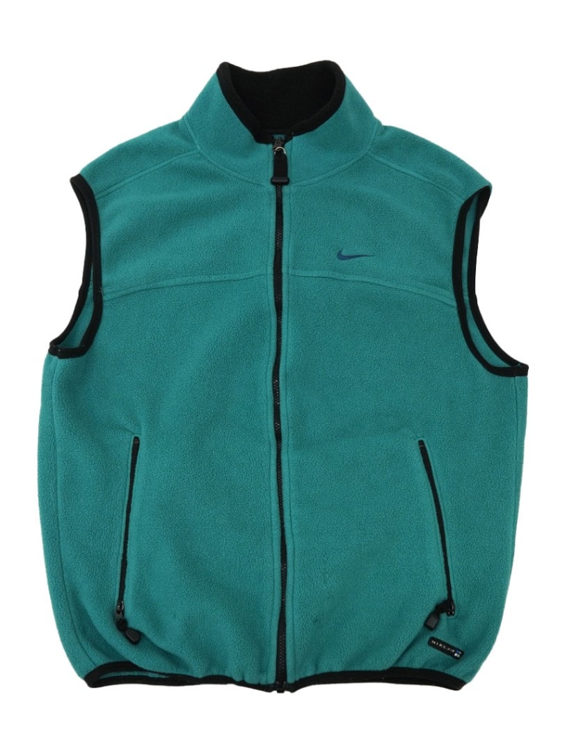 90's NIKE ACG フリースベスト ティール 表記(XL) USA製 | すべての