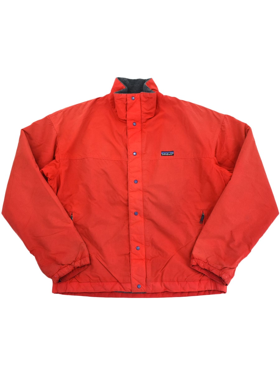 80's パタゴニア 裏フリース フルジップジャケット ファイア 表記(XL