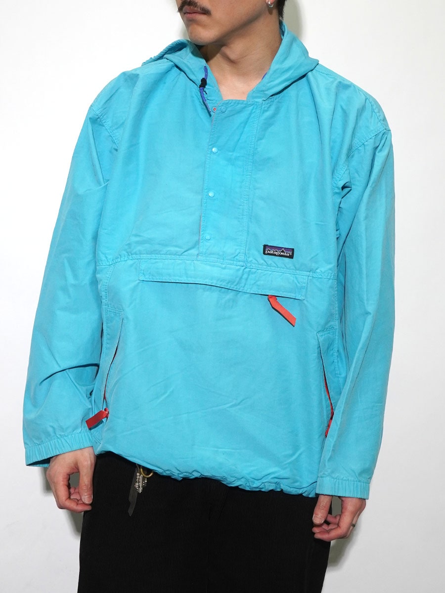 91's パタゴニア バギーズプルオーバー ターコイズ 表記(M) USA製