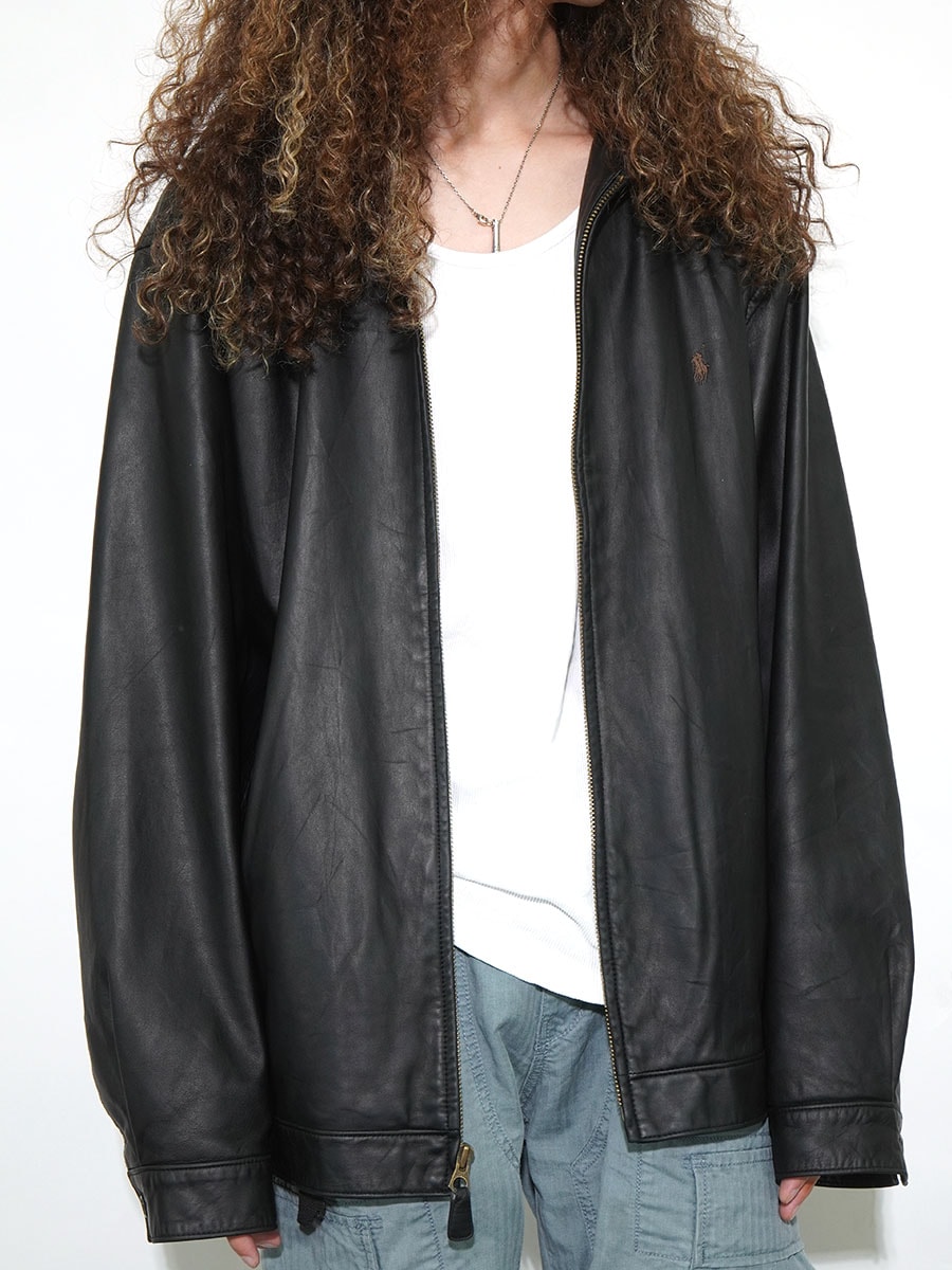 polo Ralph Lauren スウィングトップ スイングトップ 黒 L 90's Polo