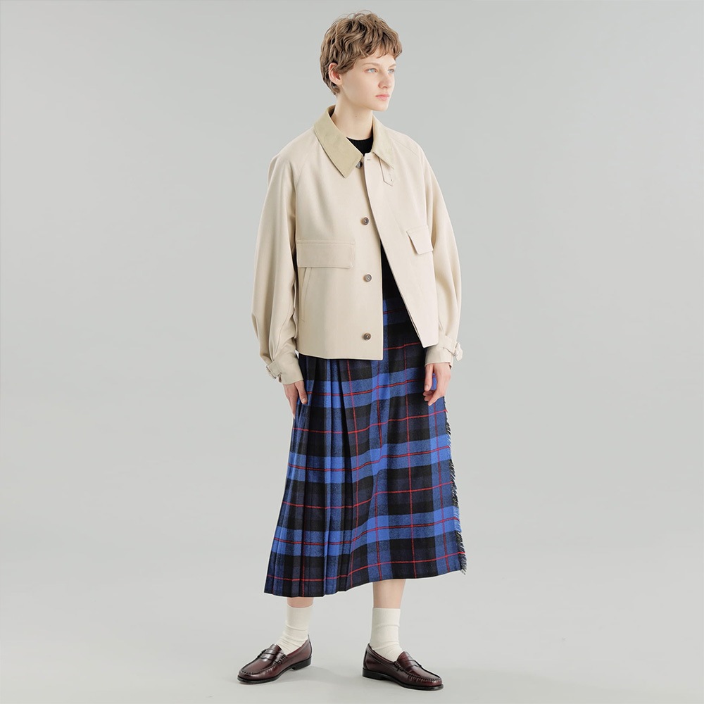 ショートジャケット ラスパー アウター ブルゾン マッキントッシュ