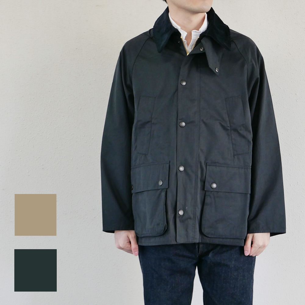 バブアー ビデイル ピーチスキン コットン ブルゾン オーバーサイズ