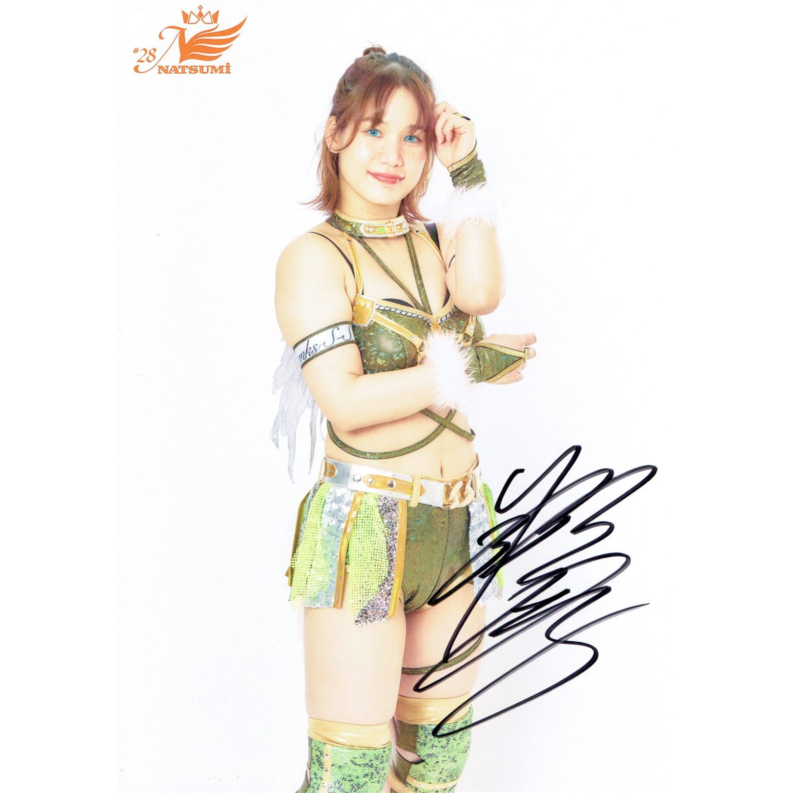 翔月なつみ #28 マリーゴールド ポートレート 直筆サイン入り